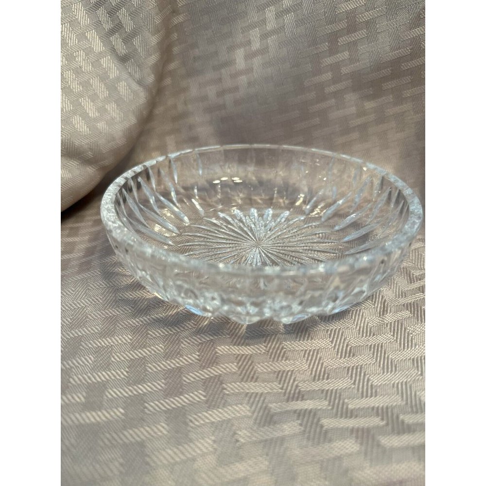Vintage MCM 5.5" Pressed Glass Candy/Nut Bowl 